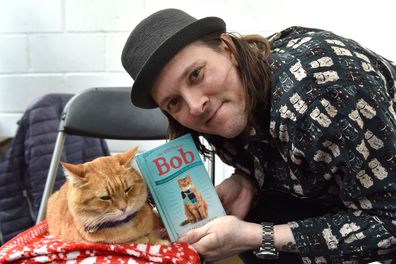Author James Bowen, Street Cat Named Bob