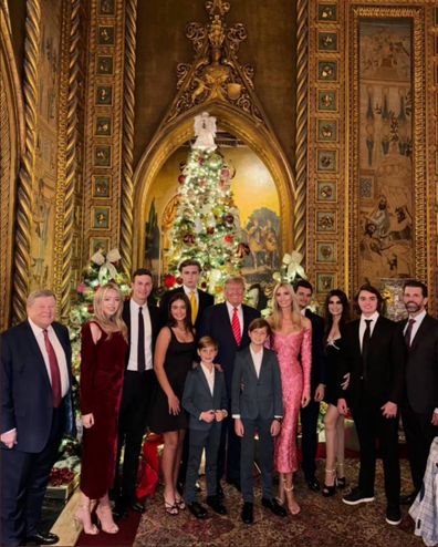 Trump family Christmas 2023