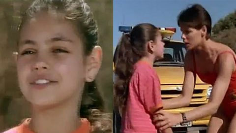 Before she was famous: Mila Kunis' super-cute acting debut on Baywatch
