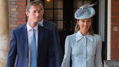 Pippa and her husband perfectly matched for the special event.