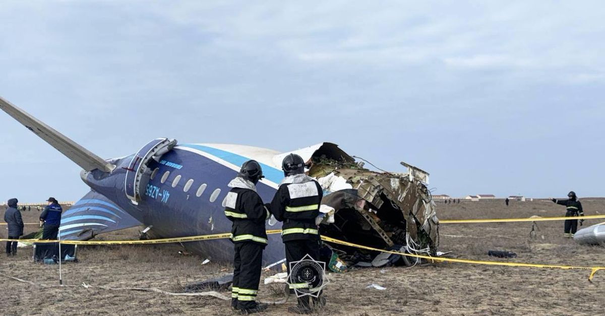 Plane Crash in Kazakhstan Under Investigation Amid Conflicting Claims