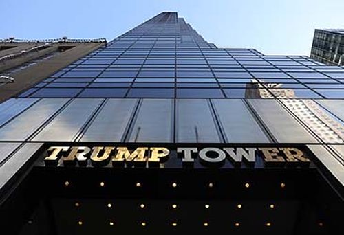 Vista della Trump Tower da terra (Getty Images)