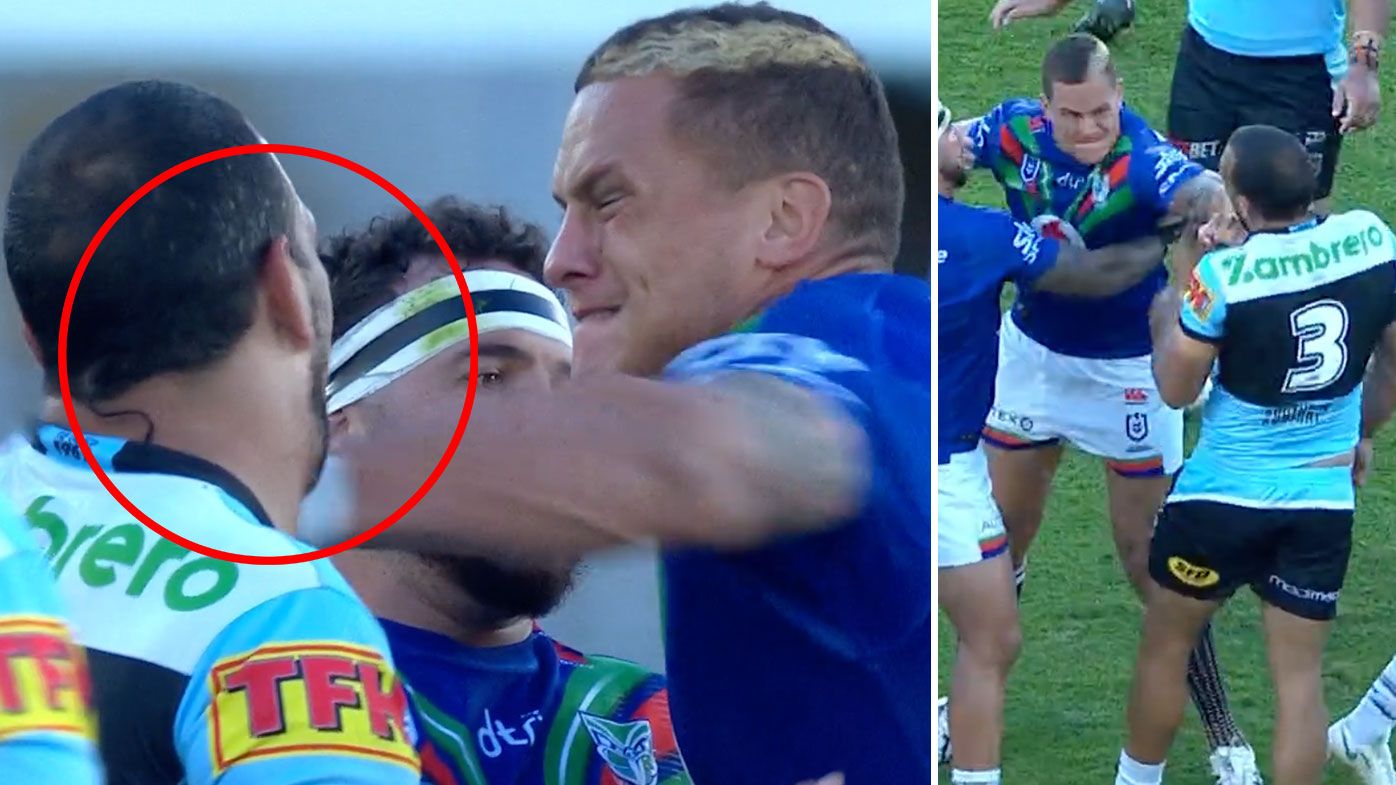 Warriors forward Kane Evans loses his cool, throws punches at Will Chambers