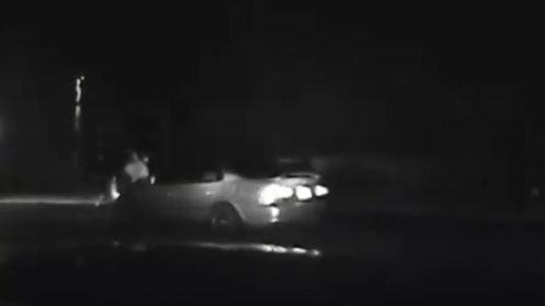 He ran in front of the vehicle only to be run over. (Fairfax County Police Department)