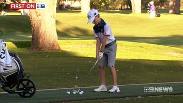 Aussie schoolboy wins international golf tournament