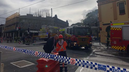 Essenza, an Italian restaurant, was on fire when emergency crews arrived.