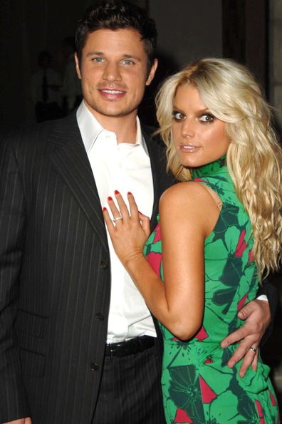 Nick Lachey and Jessica Simpson in 2006.