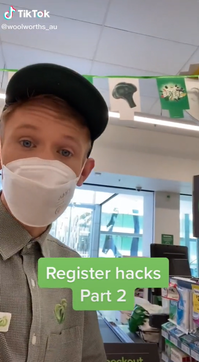 TikToker and Woolworths employee Liam Kirley reveals some handy checkout hacks.