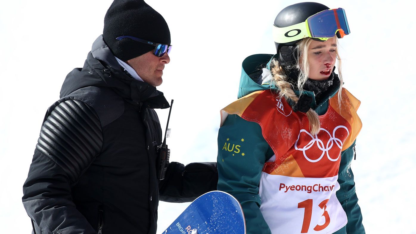 Aussie hope Arthur crashes out in halfpipe