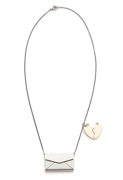 <a href="Locket necklace, $595.80, Maison Margiela at shopbop.com" target="_blank">Locket necklace, $595.80, Maison Margiela at shopbop.com</a>