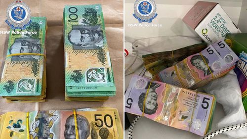 Four charged after $250k in drugs and $50k in cash seized in Sydney south west.