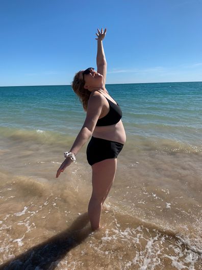 Heidi Anderson 30 weeks pregnant