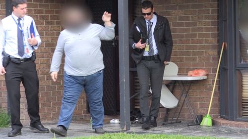 A Melbourne man has been charged for allegedly funding Islamic State militants following an early morning raid on Tuesday. (Victoria Police)