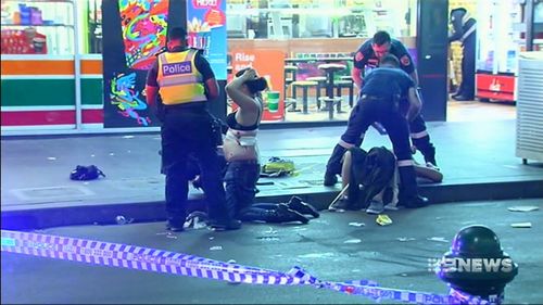 The calls for action come after a stabbing at Elizabeth and Flinders earlier this week. (9NEWS)
