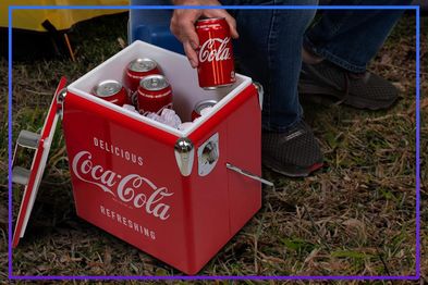 9PR: Koolatron Vintage Coca-Cola Ice Chest 