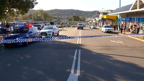 The shooting occurred in Warners Bay, in the Lake Macquarie region. (9NEWS)