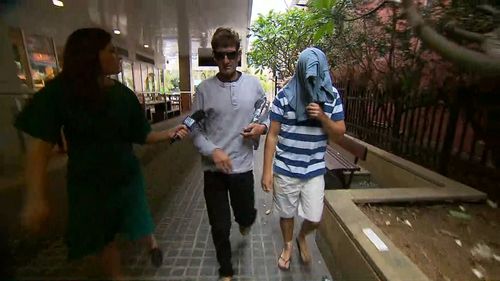 Christopher Sharp was arrested today and granted bail. (9NEWS)