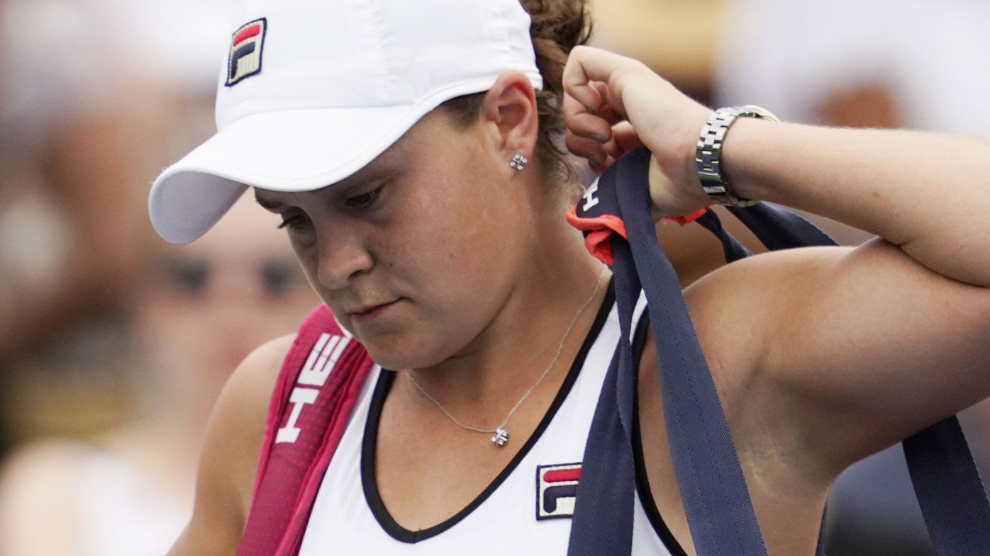 Ashleigh Barty exits Canadian Open in first match on tough day for Aussies