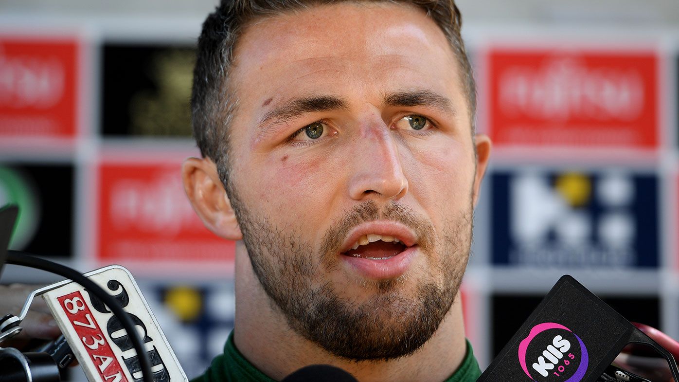 Sam Burgess has been cleared of any wrongdoing over the sexting scandal.