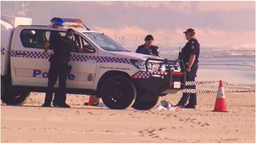 A man's body has been found on Northcliffe Beach in Surfer's Paradise this morning.