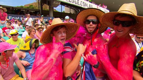 A sea of pink will take over the SCG today. 