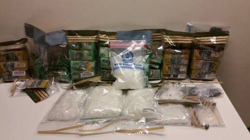 $700,000 worth of drug ice and $1.25 million in cash seized in Sydney raids