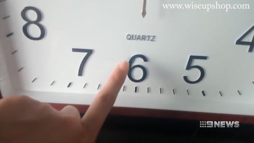 Resident Anton Steinbrewner told 9News he found one of the cameras hidden behind the digital six figure in an alarm clock.