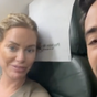 Celeb couple's shock after booking 'best seats' on a plane