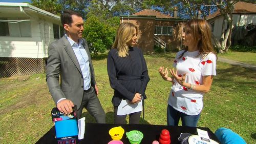 Dr Katrina Warren (right) said panting and salivating in dogs could be a sign of heat stress. 