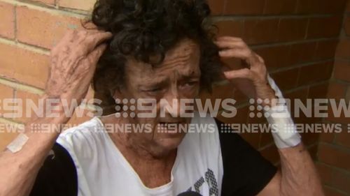 Annette was allegedly attacked at random by a woman as she left a supermarket. (9NEWS)
