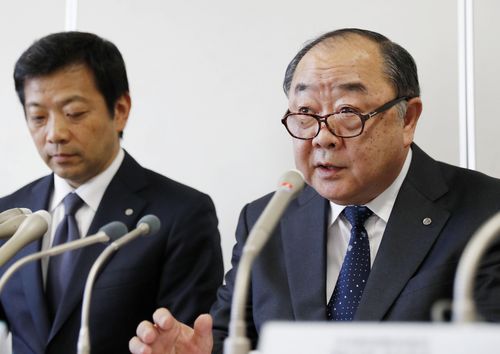 Japan Airlines general manager Toshinori Shin apologised for the incident in which the pilot failed a breath test before the flight.