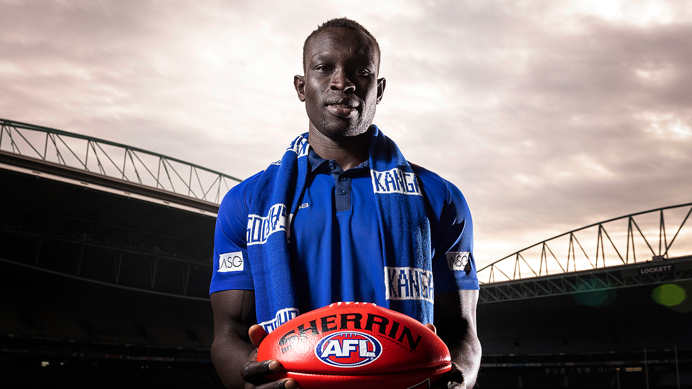 Daw, 27, and his family emigrated to Australia in 2003 from Sudan and he made his debut against Brisbane in 2013.