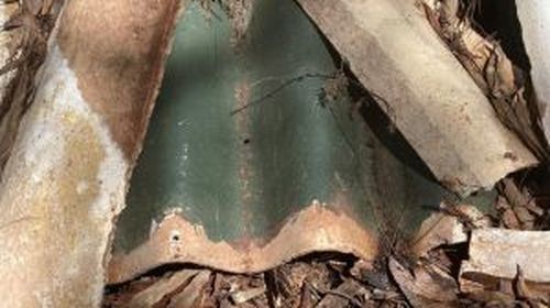 Asbestos roofing material was found dumped at Queensland's Cherbourg Forest Reserve.