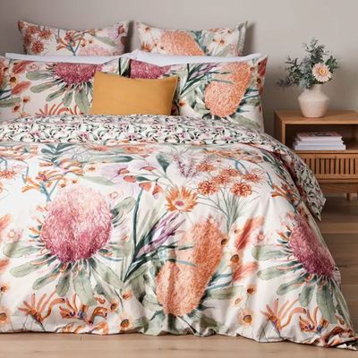 Zinya native bloom quilt cover set: $40 to $70