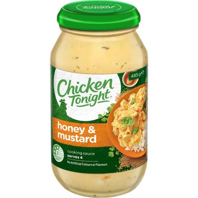 Chicken Tonight Simmer Sauce Honey & Mustard - 121 calories