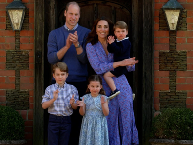 The Cambridges on BBC One's Big Night In.