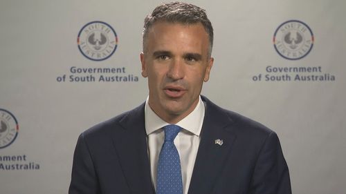 South Australia's new premier Peter Malinauskas 