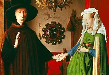 Where did Jan van Eyck paint the Arnolfini Portrait?