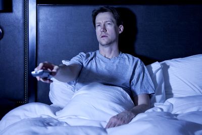 Binge-watching wrecks
your sleep