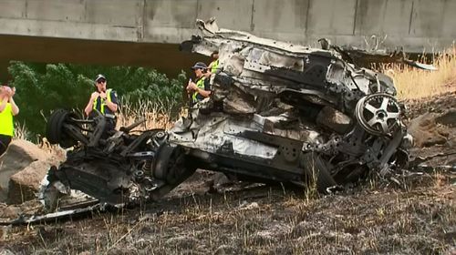 The car in which Ms Clonaridis ended her life.