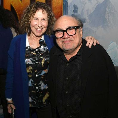 Rhea Perlman and Danny DeVito at the after party for the premiere of Jumanji: The Next Level on December 09, 2019.