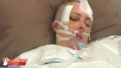 Australian mother Kylee Enwright is in a coma and fighting for her life.