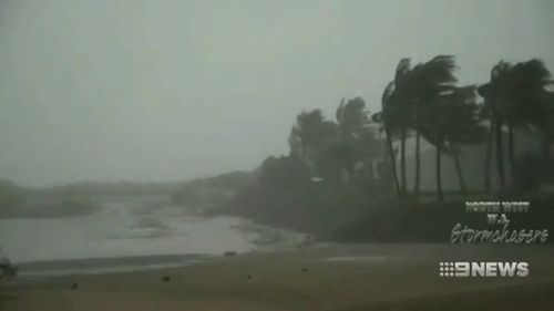 The system brought hurricane force winds and torrential rain to Broome. (9NEWS)