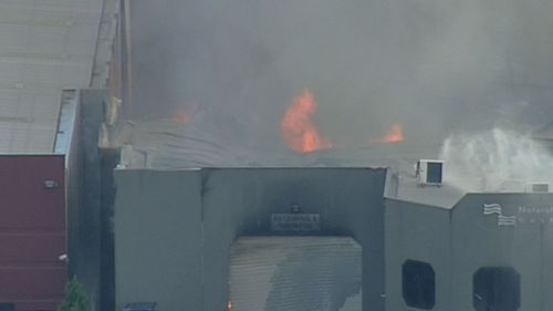 Fire crews get Melbourne factory blaze under control