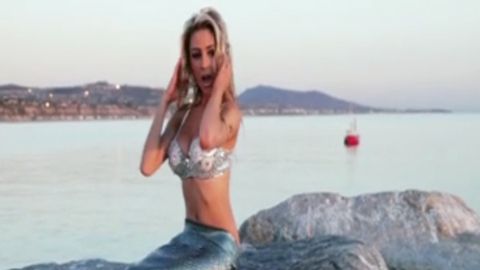 Courtney Stodden: now a mermaid