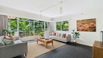 Sydney beach listing living room luxury