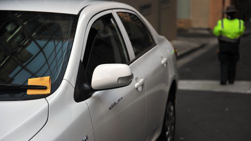 Local councils around Sydney are expected to soon surpass $200 million in yearly parking fines. Picture: AAP.