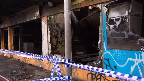 Police are now investigating the fire. (9NEWS)