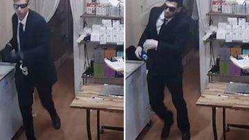 News Sydney Eastwood money exchange store robbery fake policemen