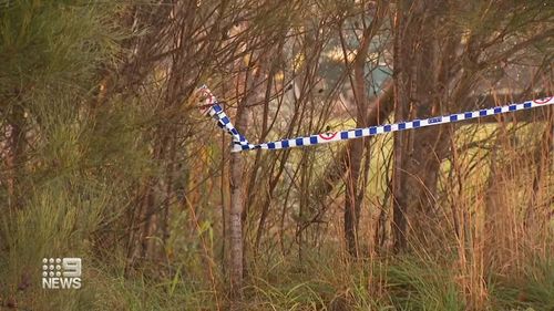 Police located a body while searching through bushland in Dural on Saturday night. 
